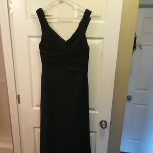 Dark Navy Blue/Black Gown Size 10